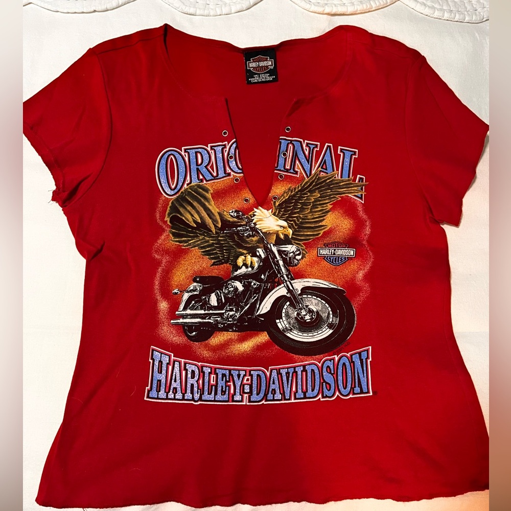 Vintage House of Harley Davidson Milwaukee WI shirt EUC
